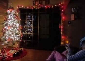 riesgos por adornos navideños