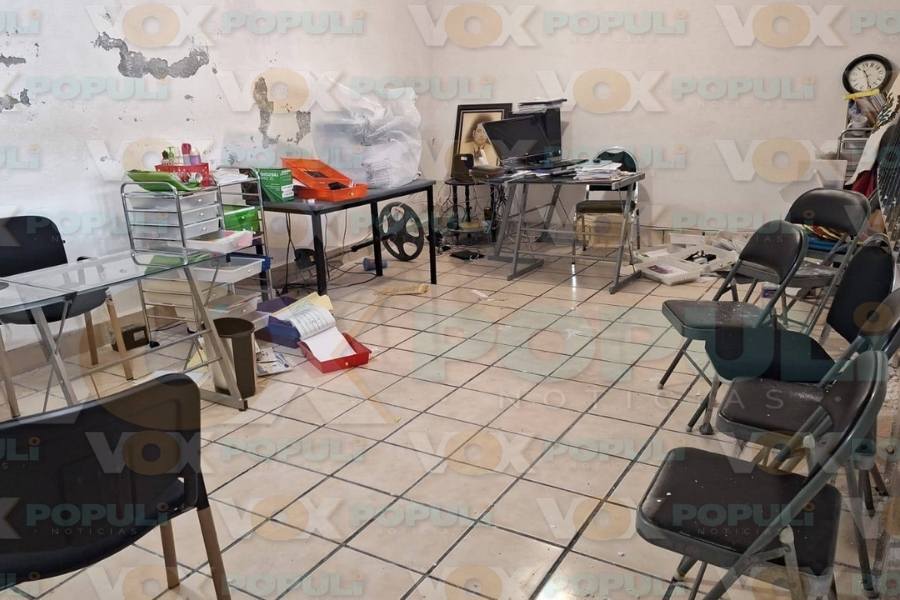 robo a primaria en Matamoros