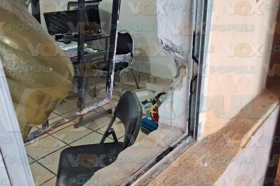 robo a primaria en Matamoros