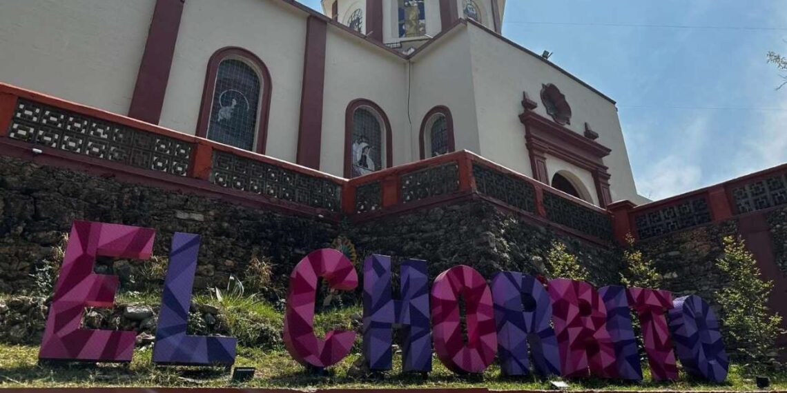 ruta turística en el chorrito en hidalgo