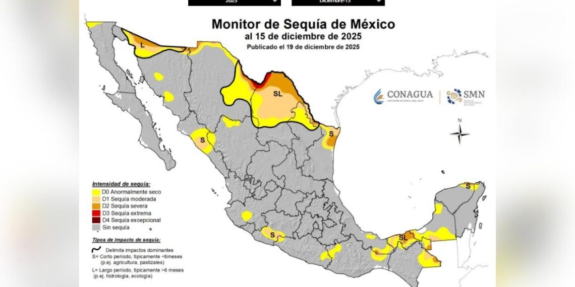 sequía avanza en Tamaulipas