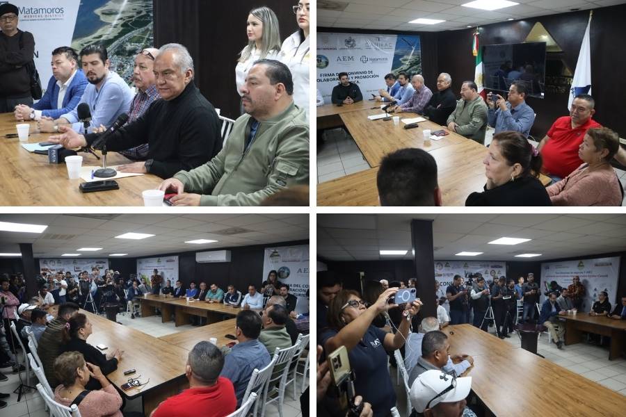 suspensión afiliados CANACO Matamoros