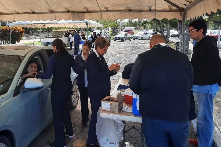 vacunación Drive Thru Tampico
