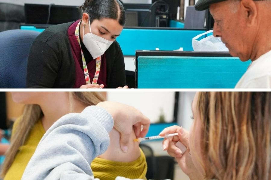 vacunación influenza Nuevo Laredo