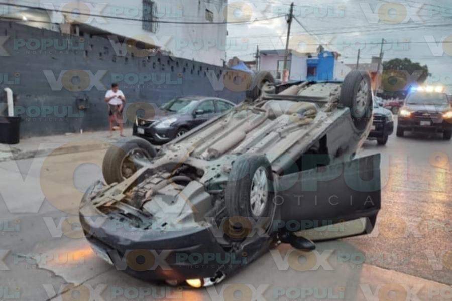 volcadura colonia las américas tampico