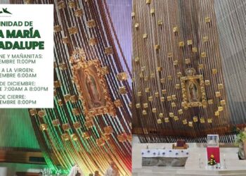¿A qué hora y dónde ver EN VIVO las mañanitas a la virgen en la Basílica de Guadalupe en Monterrey?