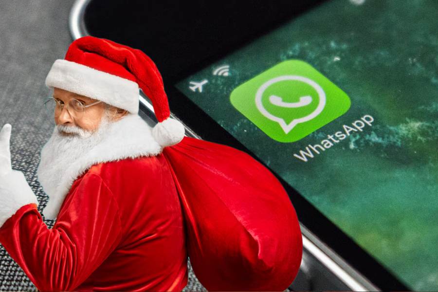 ¿Cómo puedo programar mensajes navideños en WhatsApp para no olvidar a nadie