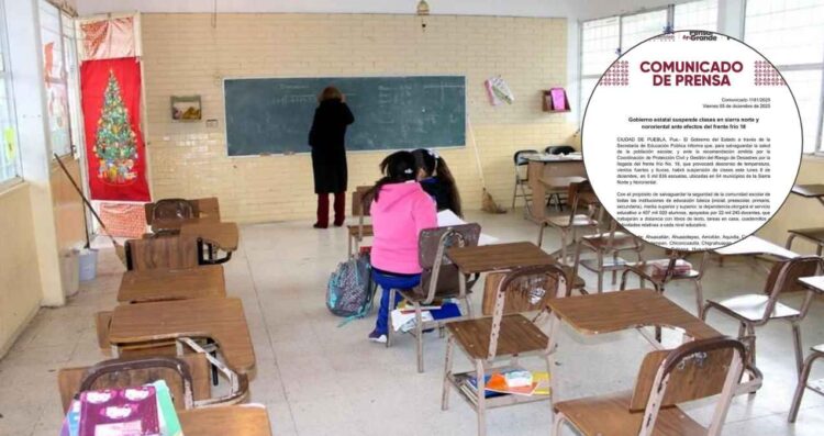 ¿Dónde suspenderán las clases mañana debido a ingreso de un nuevo frente frío?