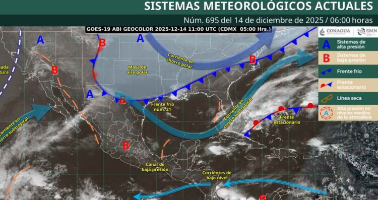 clima domingo 14 diciembre