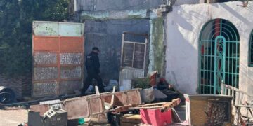 Abuelito incendio vivienda Monterrey