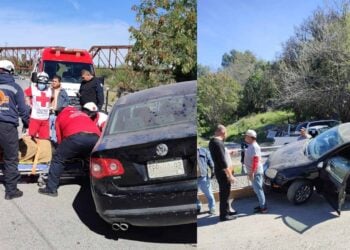 Accidente en Lázaro Dima en Linares