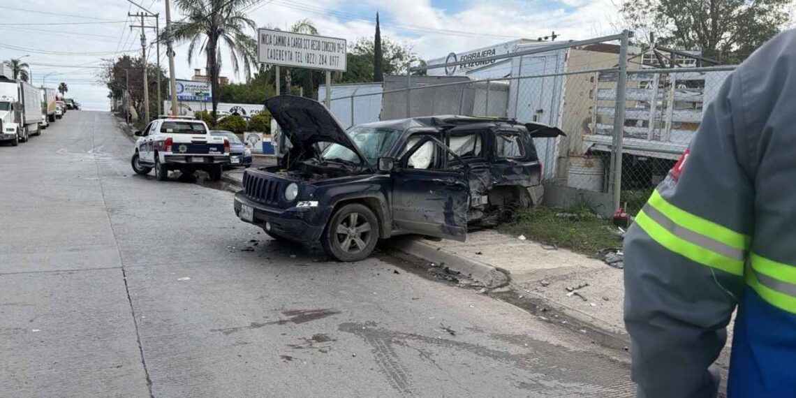 Accidente en Libramiento Niños Héroes