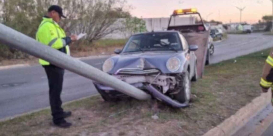 Accidente en Prolongación Monterrey