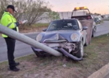 Accidente en Prolongación Monterrey