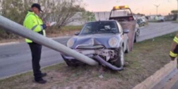 Accidente en Prolongación Monterrey