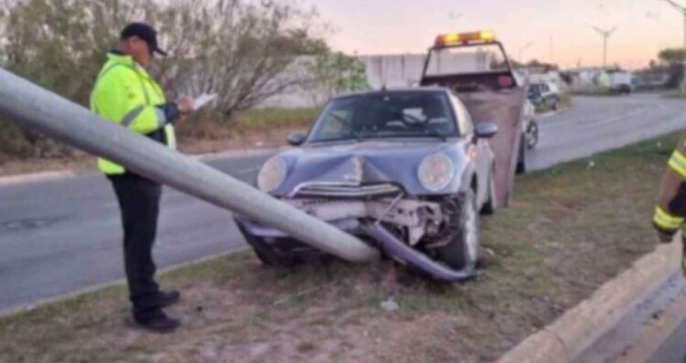 Accidente en Prolongación Monterrey