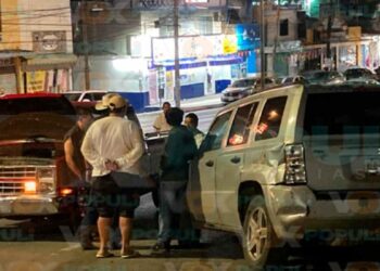 Accidente en la Calzada Fernando San Pedro