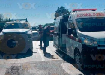 Accidente múltiple en Jiménez