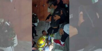 Adulto mayor se salva de morir durante incendio en su casa en Guadalupe, NL