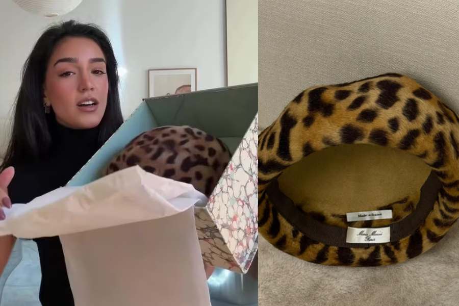 Ale Capetillo convierte una prenda de Biby Gaytán en su tesoro personal