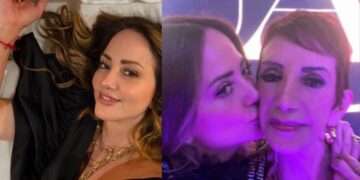 Andrea Legarreta recuerda a su madre en lo que sería su cumpleaños