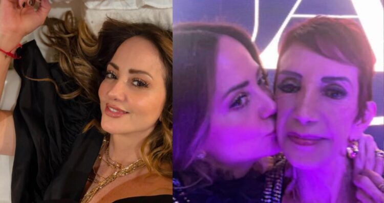 Andrea Legarreta recuerda a su madre en lo que sería su cumpleaños