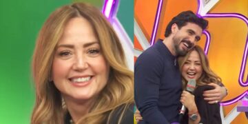 Andrea Legarreta y Luis Carlos Origel protagonizan tierno momento