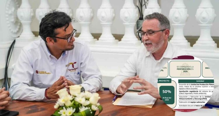 Anuncia Campo Trion un avance del 50% frente a costas tamaulipecas