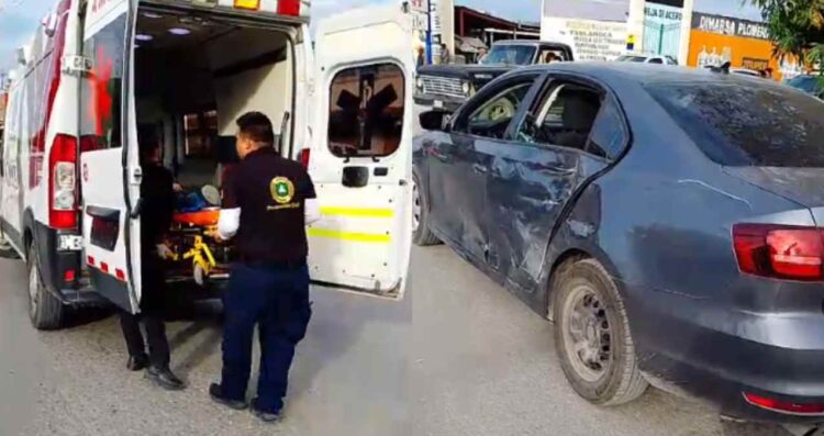 Aparatoso accidente en El Mante