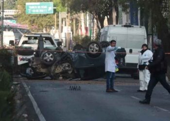 automovilista volcar Colonia Granjas México