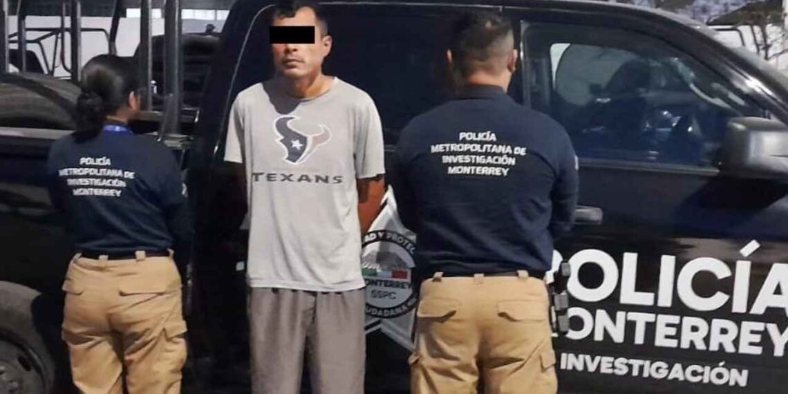 Autoridades detuvieron a hombre acusado de agredir a su pareja con un vehículo en Monterrey, Nuevo León