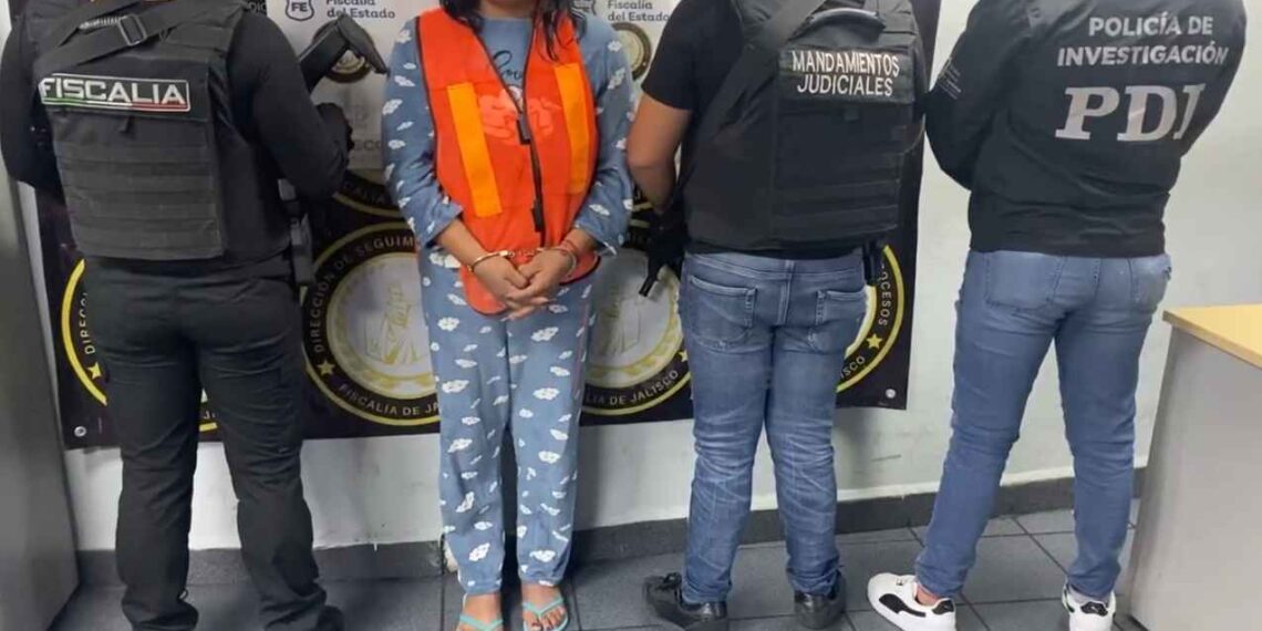 Autoridades detuvieron en Tlajomulco a mujer buscada por asesinato en la Ciudad de México