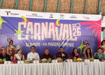 Autoridades presentan el Carnaval Conurbado 2026 en el sur de Tamaulipas