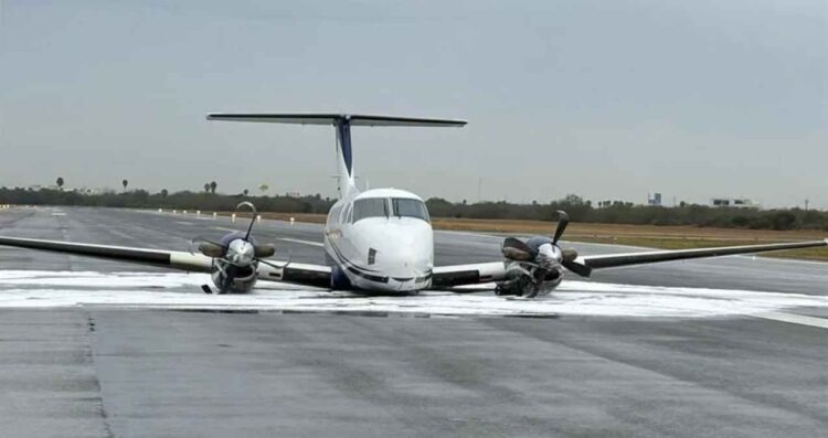 avión aterrizaje Reynosa