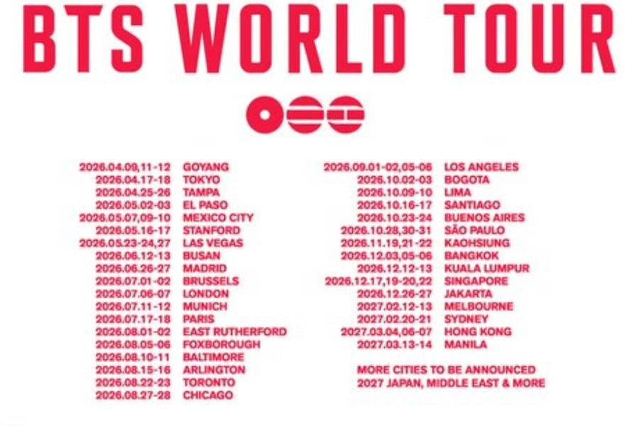 BTS regresa con nueva música y gira mundial ¡México será parte de la celebración!