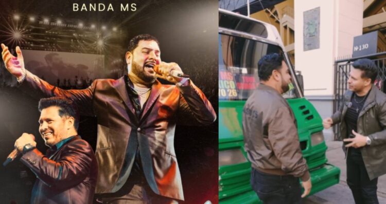 Banda MS se sube a una microbús a cantar 'Mi mayor anhelo'