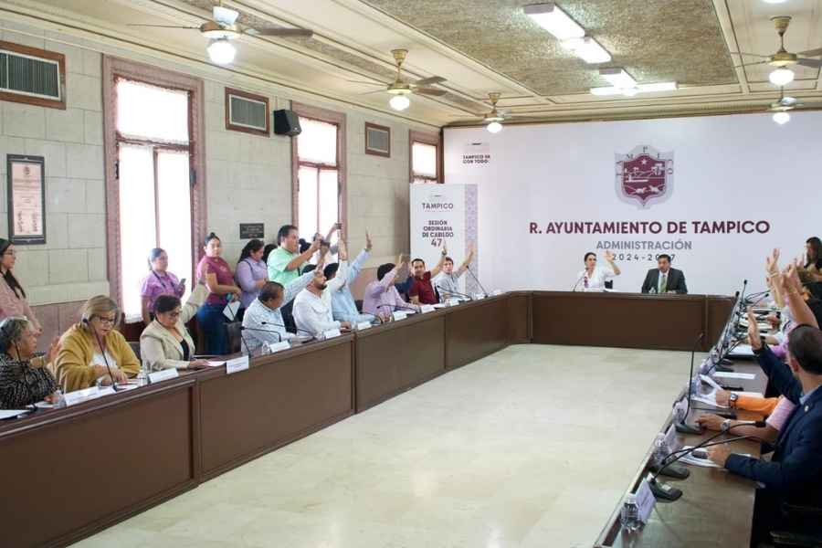 Cabildo de Tampico, Tamaulipas, aprueba Reglamento del Consejo de Paz