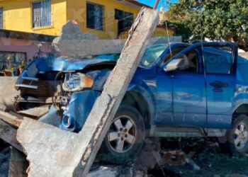 Camioneta accidente en Tampico
