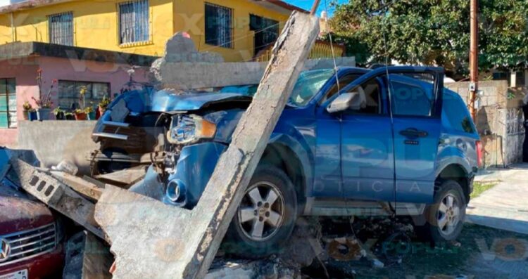 Camioneta accidente en Tampico
