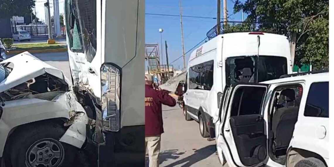 Daños camioneta El Mante