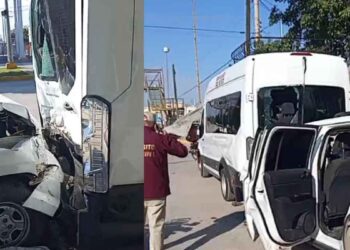 Daños camioneta El Mante