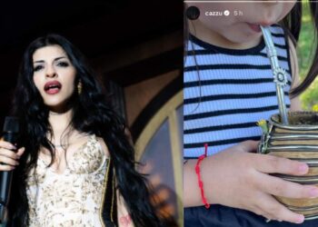 Cazzu comparte un tierno momento con su hija Inti en redes sociales