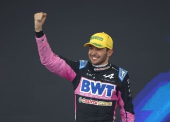 Checo Pérez Esteban Ocon