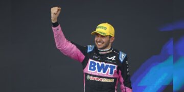 Checo Pérez Esteban Ocon