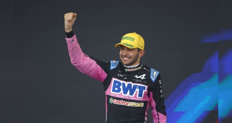 Checo Pérez Esteban Ocon