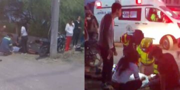 Choque heridos en El Mante