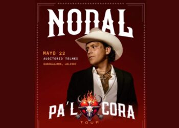Christian Nodal vuelve a Guadalajara con concierto en el Auditorio Telmex