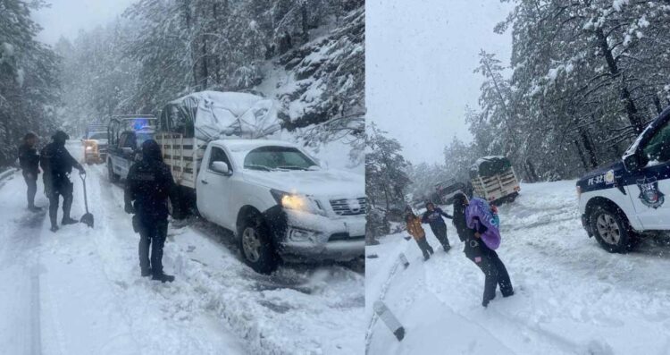 Cierran carretera en Chihuahua