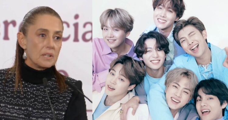 Claudia Sheinbaum gestiona más conciertos de BTS en México ante demanda récord