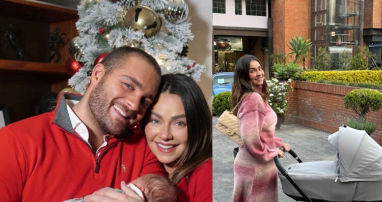 Claudia Martín y Carlos Said disfrutan de su nueva etapa como padres de Máximo